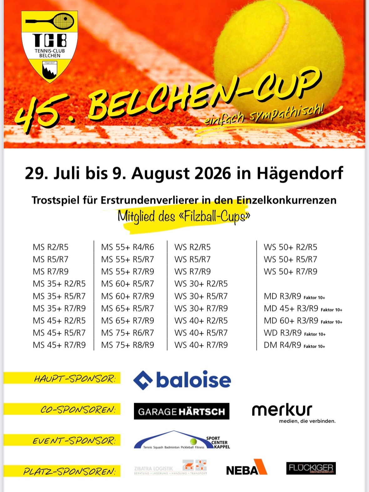 Der diesjährige Belchencup steht bereits wieder vor der Tür. Wir&hellip;